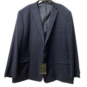 Shaquille O’Neal XLG Suit Jacket Coat Blazer Blue Big & Tall NWT